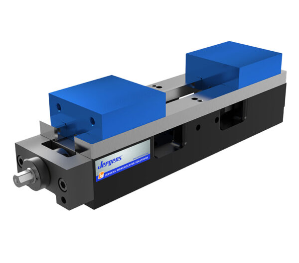 Narrow 4" (100 mm) Self Centering Vises | Jergens Workholding