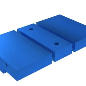 SOFT JAW SET, 8IN W, 6IN VISE