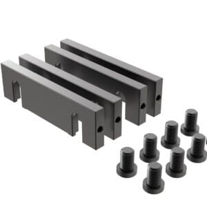HARD JAW PLATE SET, 6IN