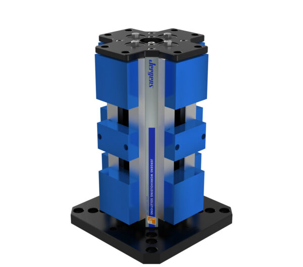 4" (100mm) 4-Sided Production Vise Columns| Jergens Workholding