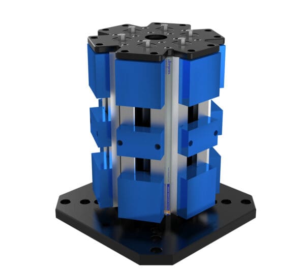 12 Station Production Vise Columns | Jergens Workholding