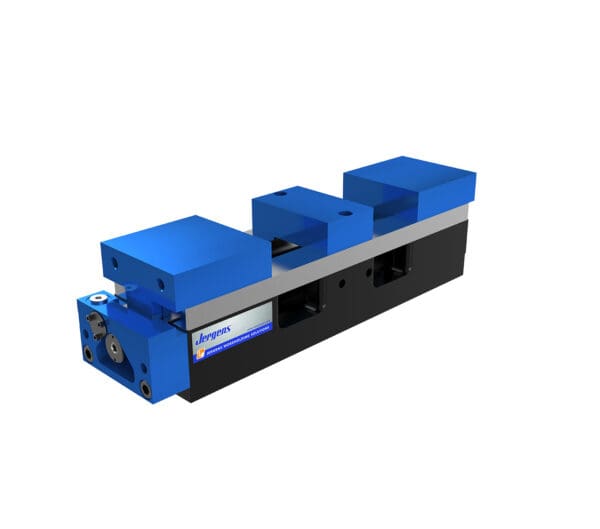Narrow 4" (100 mm) Hydraulic Production Vises | Jergens Workholding