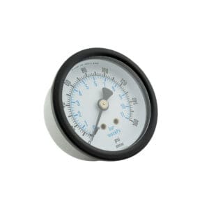 GAUGE, AIR 1/4 NPT BACK