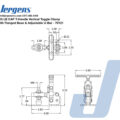 225T-HandleVerticalFlangedBaseAdjustableU-Bar_LA