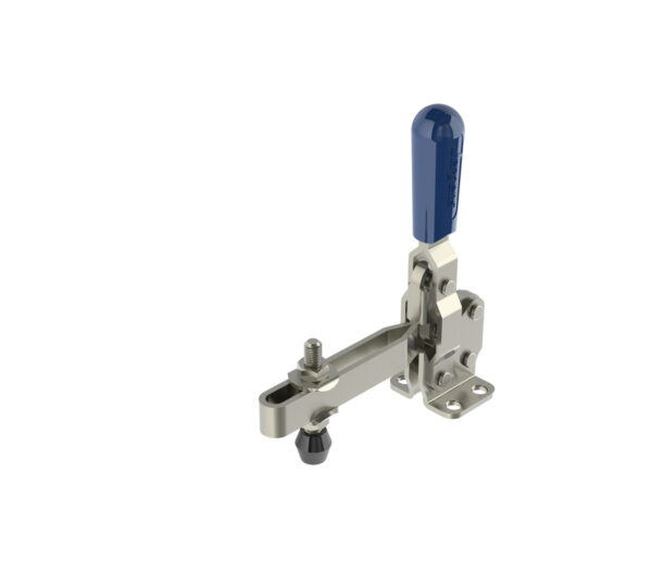 337 LB CAP Vertical Toggle Clamp with Flanged Base & Adjustable Long U-Bar| Jergens Workholding