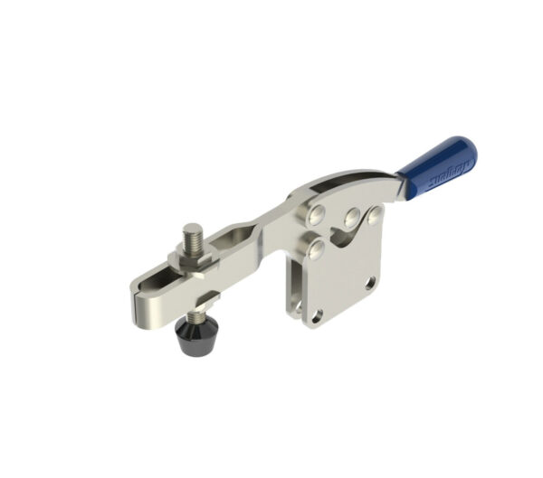 760 LB CAP Horizontal Toggle Clamp with Straight Base & Adjustable U-Bar| Jergens Workholding