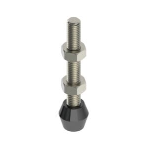 SPINDLE ASSY, M16 X 2.0 X 170, RUBBER TIP