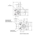 BottomFlangeSwingCylinder_LA2