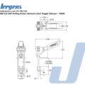 980 LB CAP Pull Action Vertical Latch Toggle Clamps | Jergens Workholding